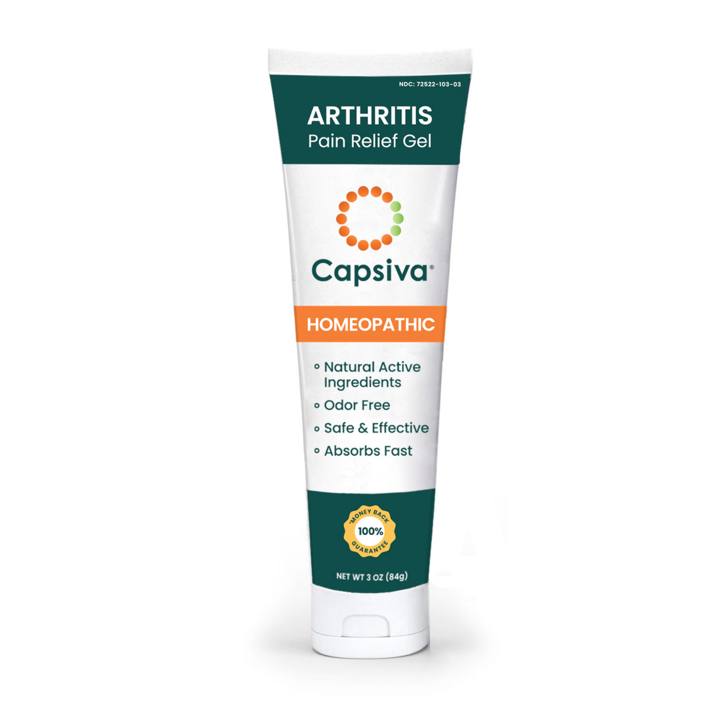 Capsiva Arthritis Pain Relief Gel (3oz)