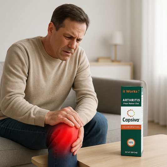 The Natural Way to Relieve Arthritis Pain with Capsiva