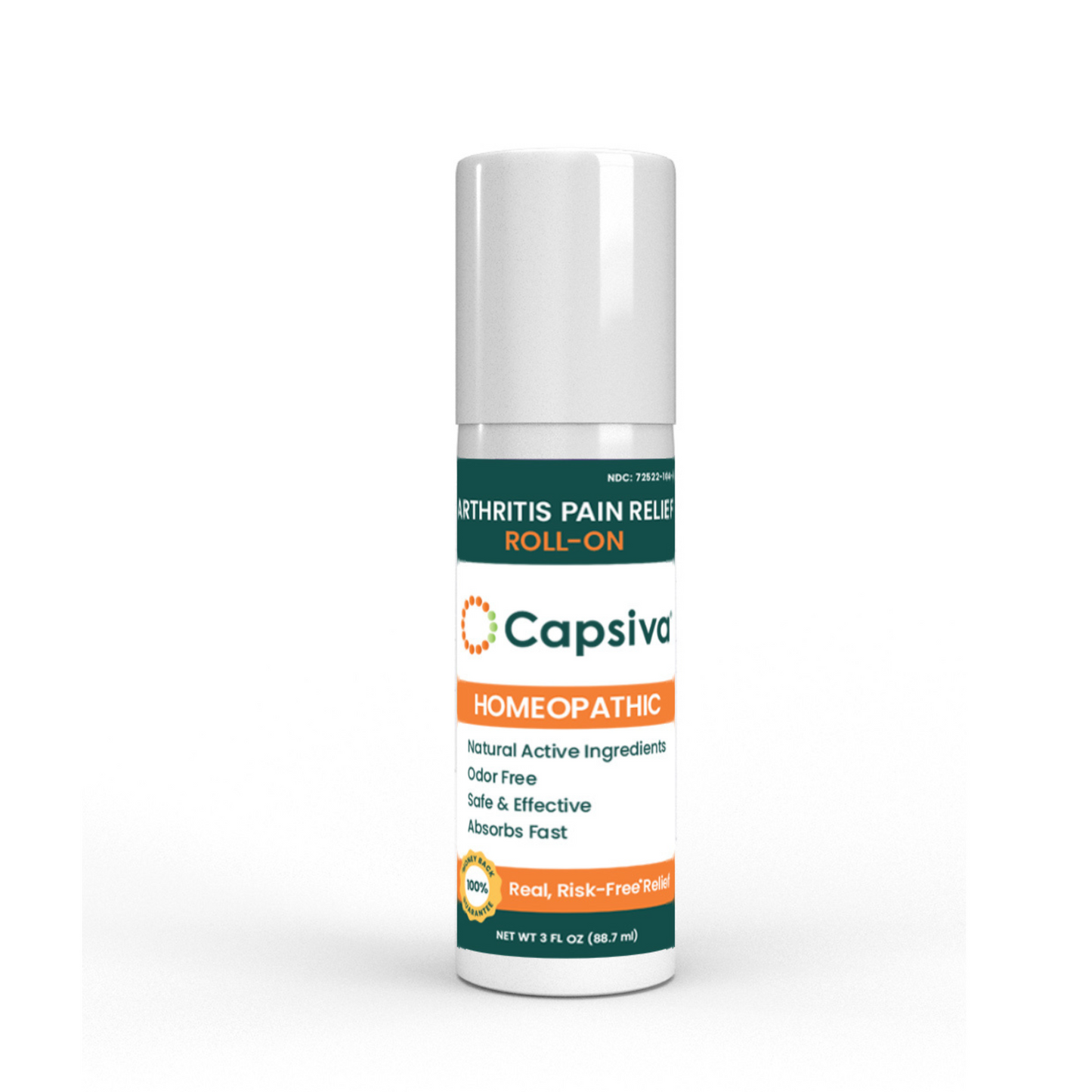 Capsiva Arthritis Pain Relief Roll-On (3oz)